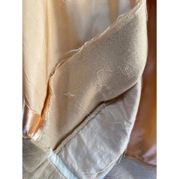 Vintage 1950’s Lilli Ann Paris San Francisco Womens Beige Wool Blend  Swing Coat - Picture 7 of 8